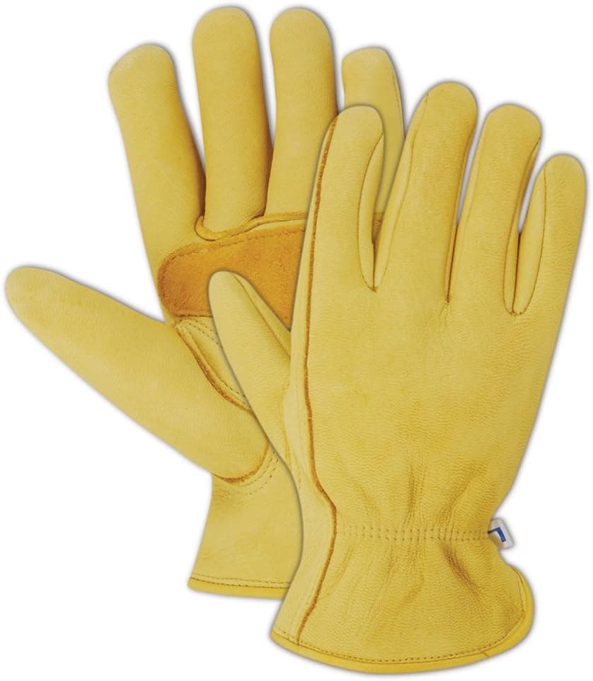 MAGID TB1540ET Men's Pro Grade Collection Premium Elk skin Gloves, Small