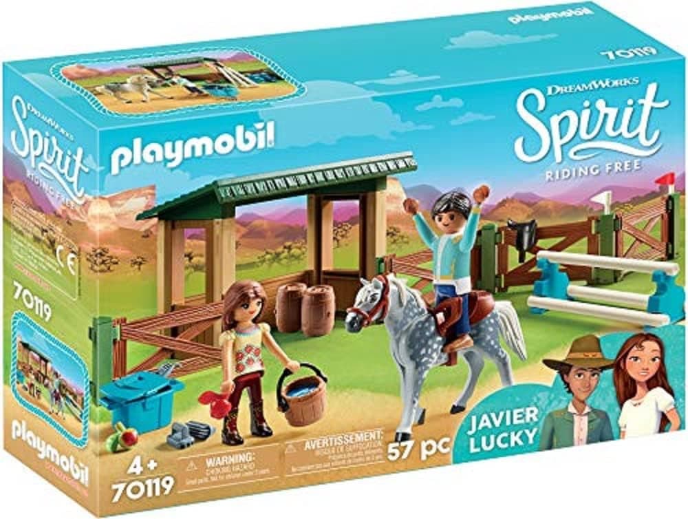 Playmobil DreamWorks Spirit Riding Arena with Lucky & Javier