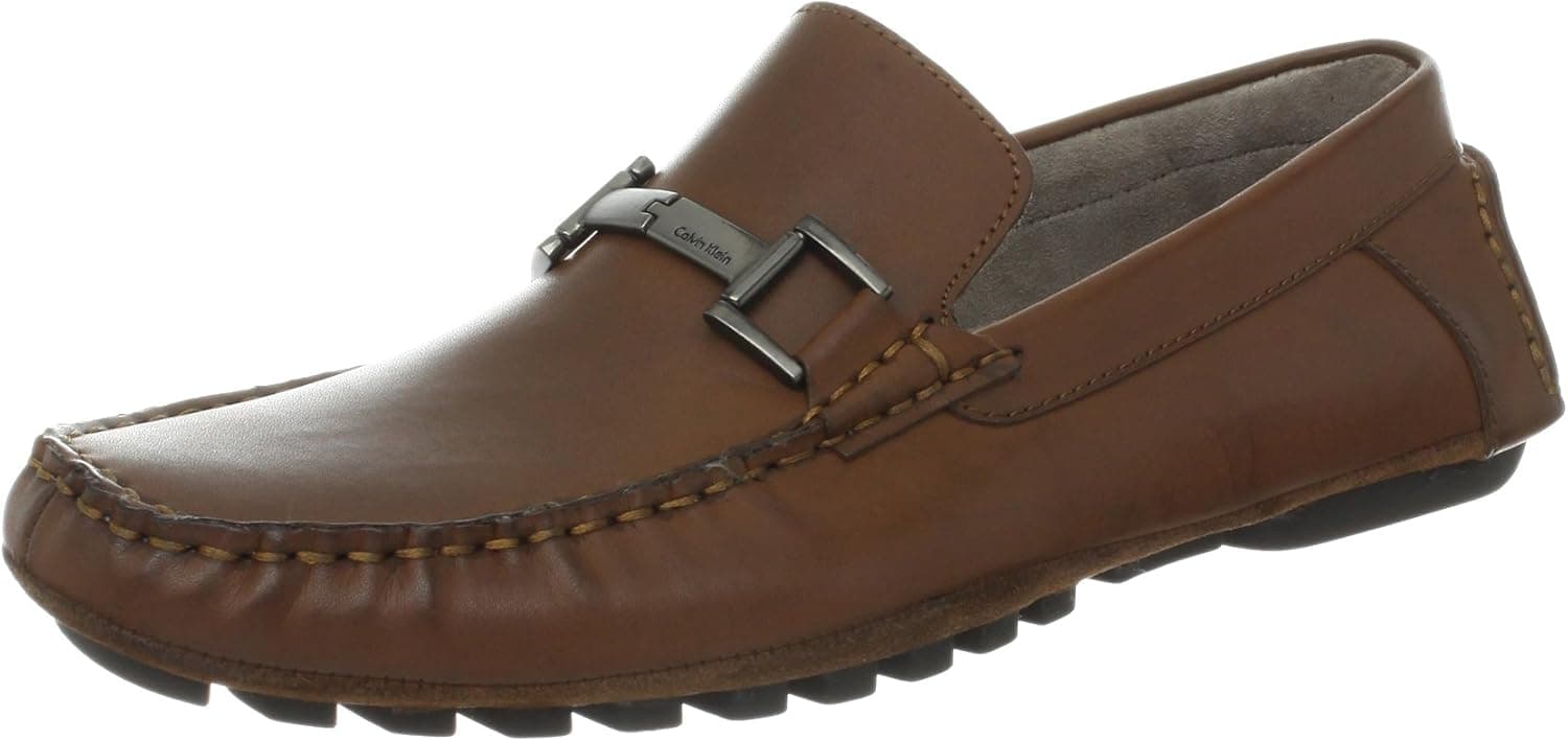 Calvin Klein Men's Dolan Pull Up Leather