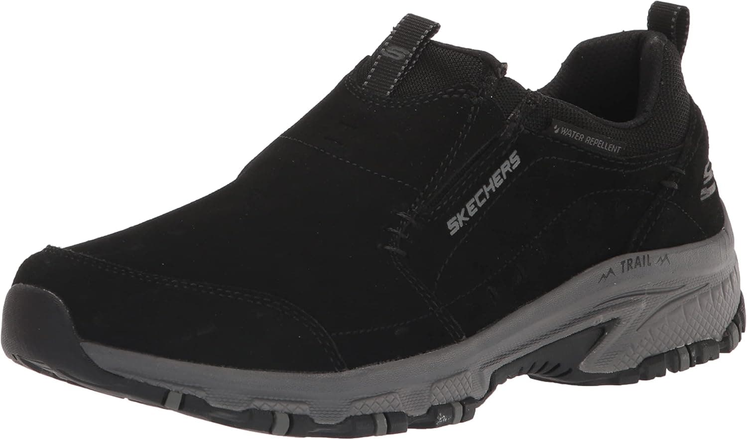 Skechers Sport Women's Women's Hillcrest Hiking Shoe, BKCC=Black/Charcoal, 7