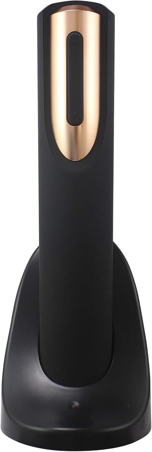 Vin Fresco Electric Wine Opener with Charging Base & Foil Cutter - Automatic Wine Bottle Opener - Electric Corkscrew Wine Opener - Electric Wine Bottle Opener Rechargeable Wine Gift for Wine Lovers