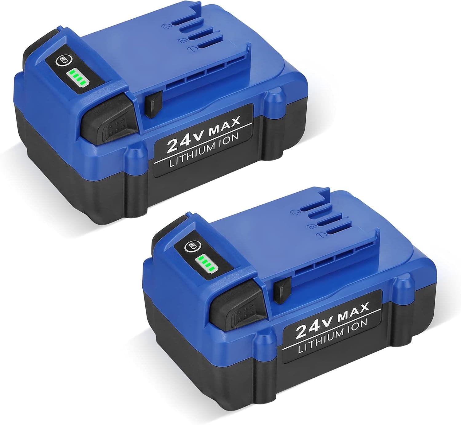 Firstpower 2Pack 5000mAh 24V Lithium Battery Compatible with Kobalt 24V MAX Cordless Tools KB124-03 KB224-03 KB624-03 KRAD1224B-03