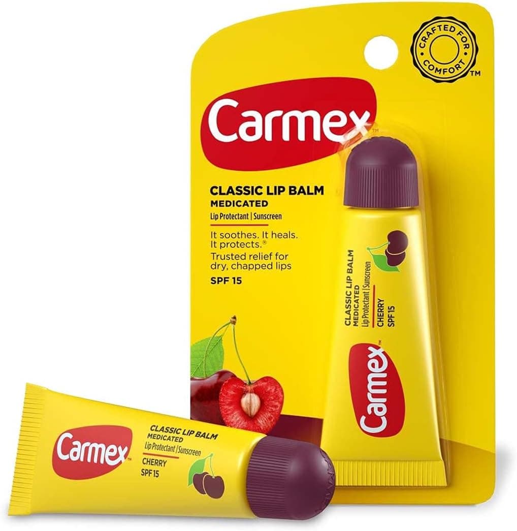 Carmex Moisturizing Lip Balm SPF 15 Cherry 0.35 oz