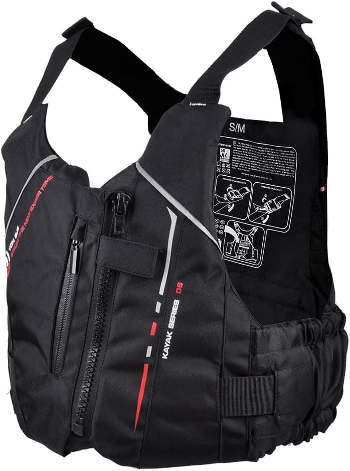 Zeraty Adult Life Jacket Swim Vest Buoyancy Aid Jacket PFD for Fishing Sailing Surfing Boating Kayaking for Water Sports