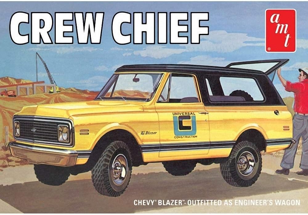 AMT 897/12 AMT 1/25 1972 Chevy Blazer Crew Chief