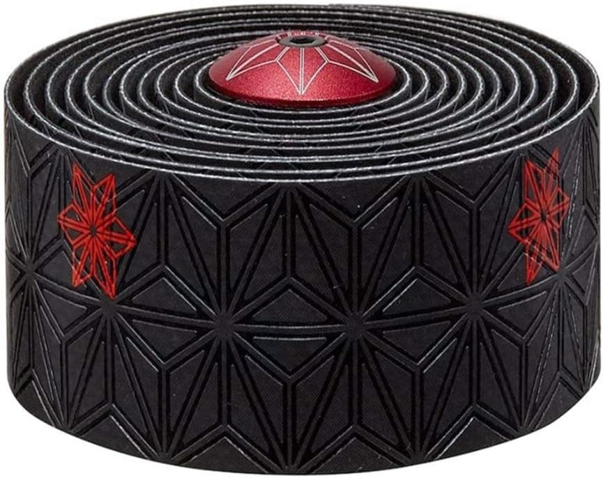 Supacaz Super Sticky Kush Galaxy Bar Tape (Red Print)