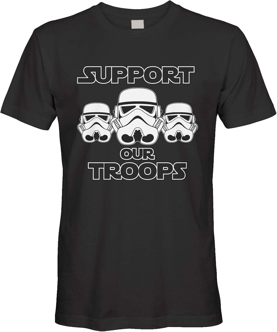 Men's Support Our Troops Stormtrooper Star Soldier T-Shirt