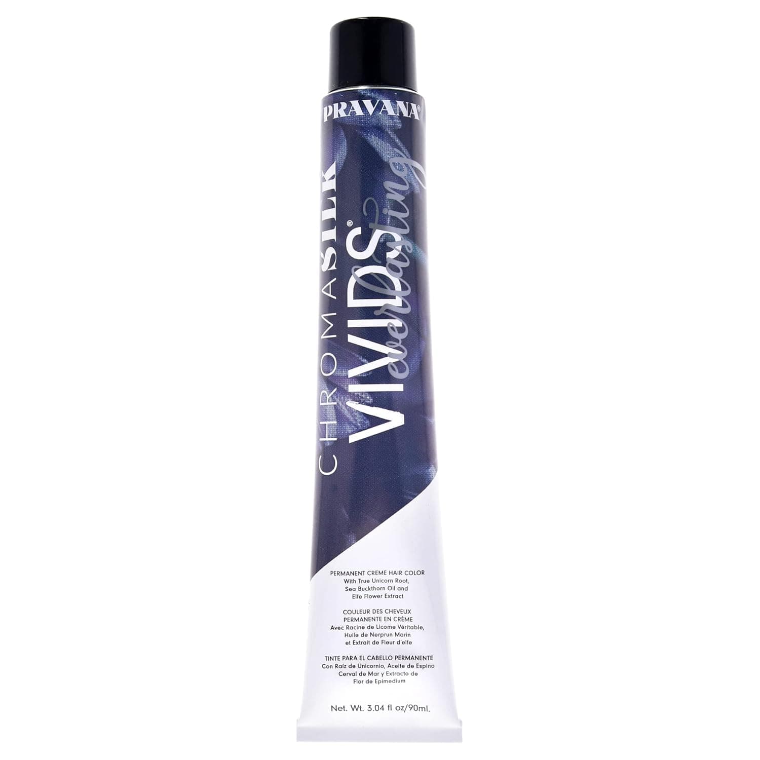 Pravana ChromaSilk Vivids Everlasting Permanent - Violet Reign Unisex 3 oz (Pack of 2)
