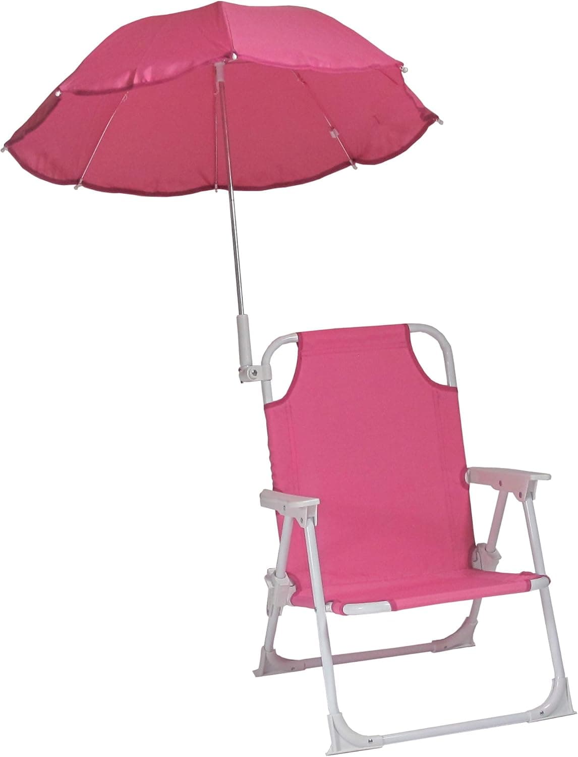 Redmon Beach Baby KIDS Umbrella Chair, Hot Pink