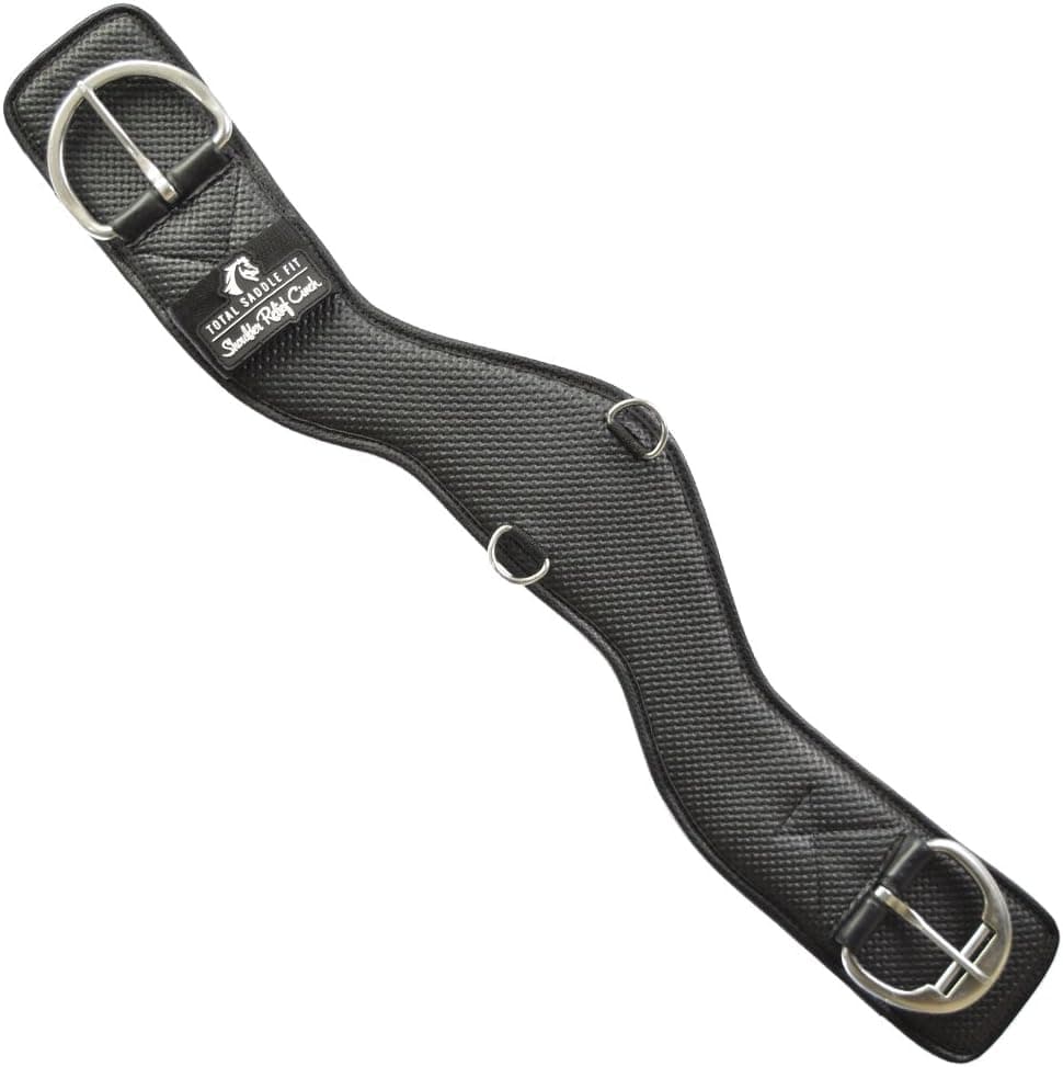 Total Saddle Fit - Synthetic Shoulder Relief Cinch - Western