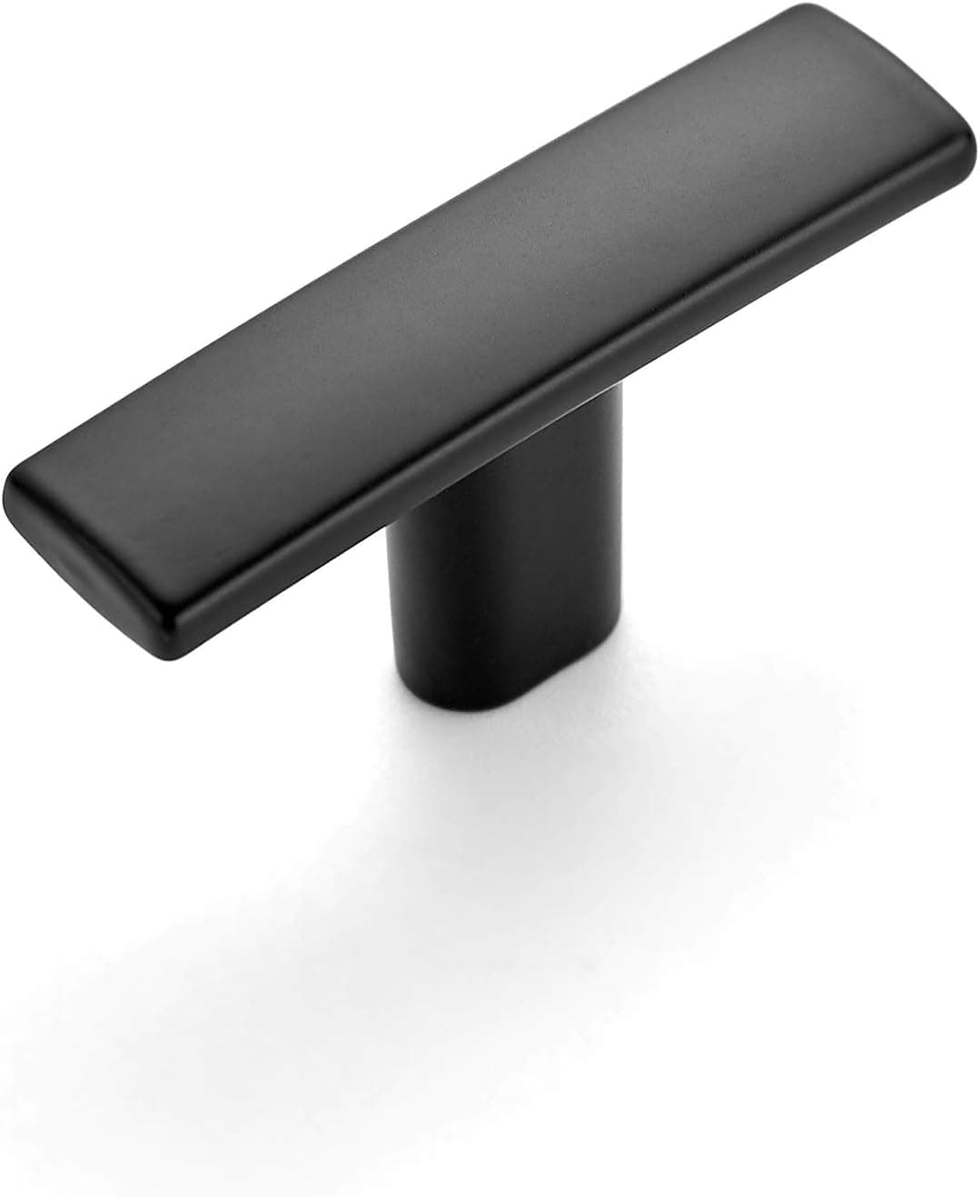 Ravinte 1 Pack 1-3/4 inch Curved Cabinet Pulls Matte Black Kitchen Cupboard Handles Cabinet Handles 1.75”Length