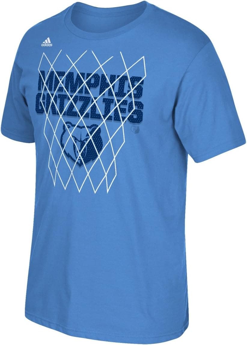 adidas Memphis Grizzlies NBA Net Up Men's Short Sleeve T-Shirt