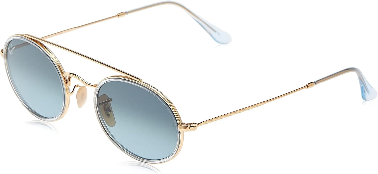 Ray-Ban Rb3847n Oval Double Bridge Sunglasses