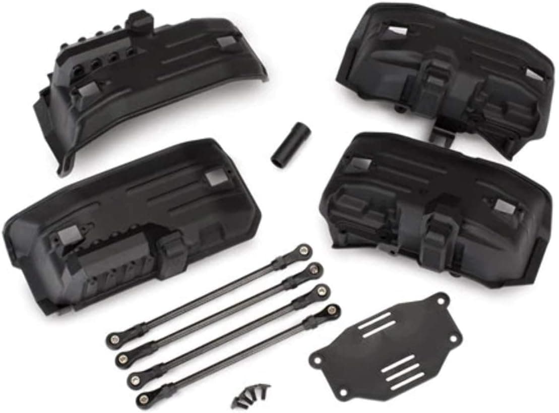 Traxxas 8058 Chassis Conversion kit TRX-4® (Long to Short wheelbase) (Includes Rear Upper & Lower Suspension Links Front & Rear Inner fenders Short Female Half Shaft Battery Tray 3x8mm FCS (4))