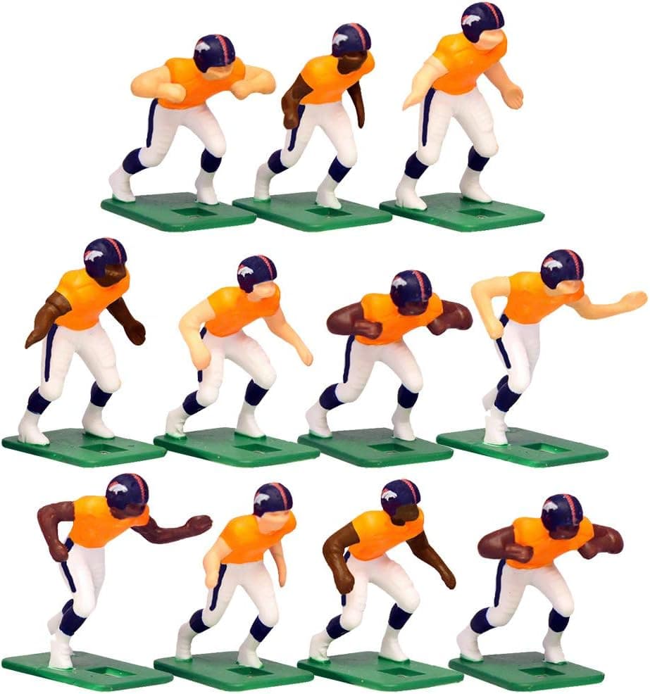 Denver Broncos Home Jersey NFL Action Figure Set for ages 72 months to 180 months