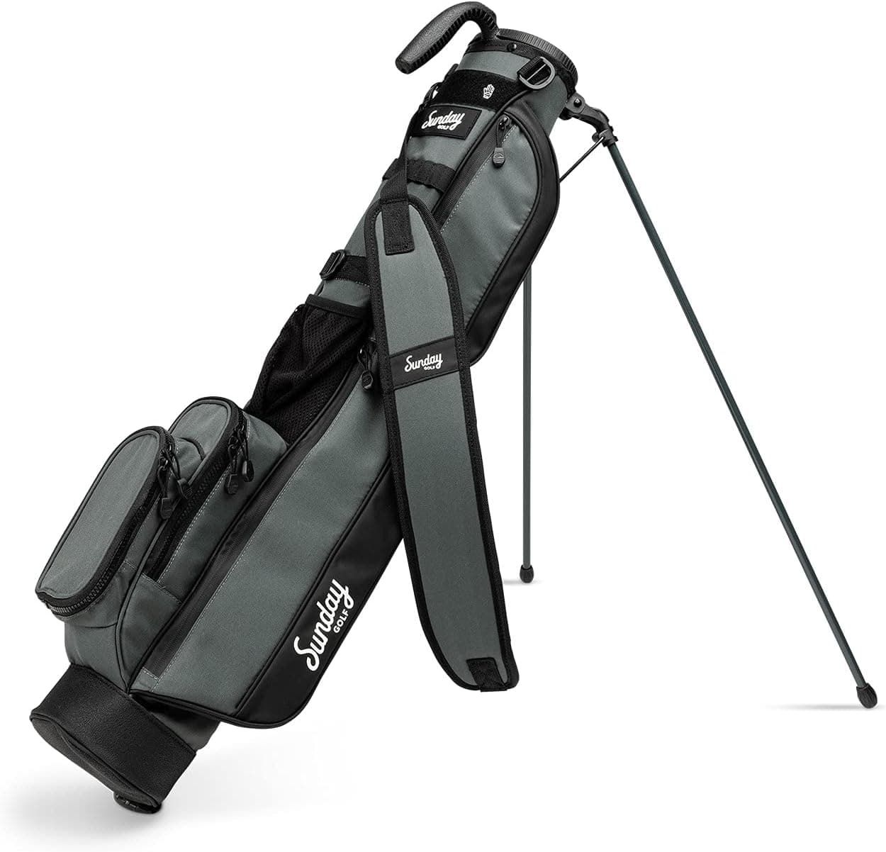 Sunday Golf Loma Bag - Lightweight Sunday Golf Bag with Strap and Stand – Easy to Carry Pitch n Putt Golf Bag – Golf Stand Bag for The Driving Range, Par 3 and Executive Courses, 31 Inches Tall