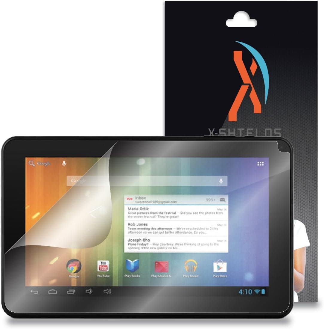 XShields© (2-Pack) Screen Protectors for Alldaymall A12 9" Tablet (Ultra Clear)