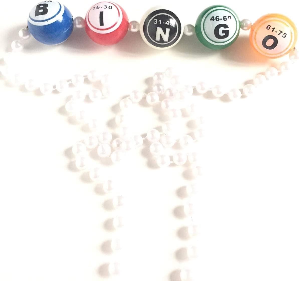 United Novelty Bingo Ball Bead Necklace