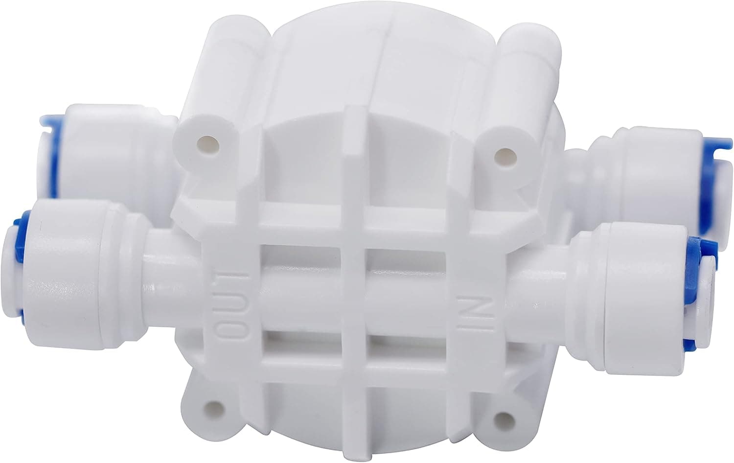 DIGITEN 1/4" Automatic Shut-Off Valve with Quick-Connect Fittings For RO Reverse Osmosis