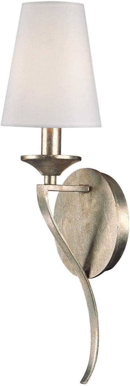 Capital Lighting 4331WG-511 Wall Sconce with White Glass Shades, Winter Gold Finish