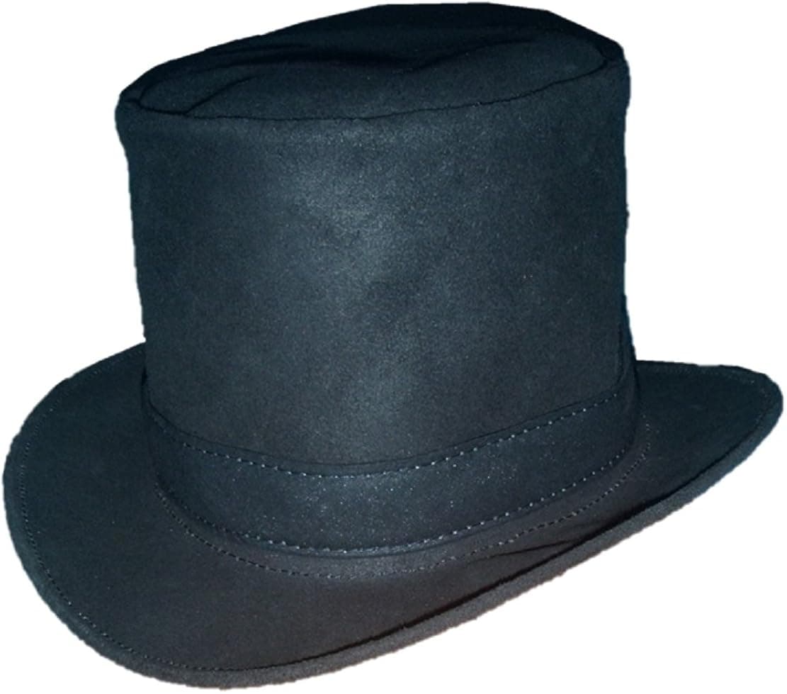 Sharpshooter Rocker Leather Top Hat