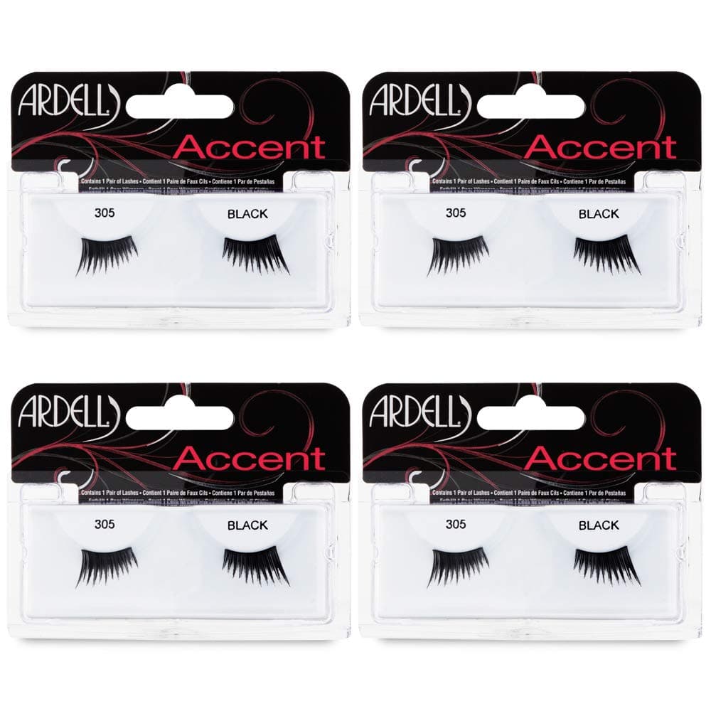 Ardell Accent Lashes 305, 4 Pack