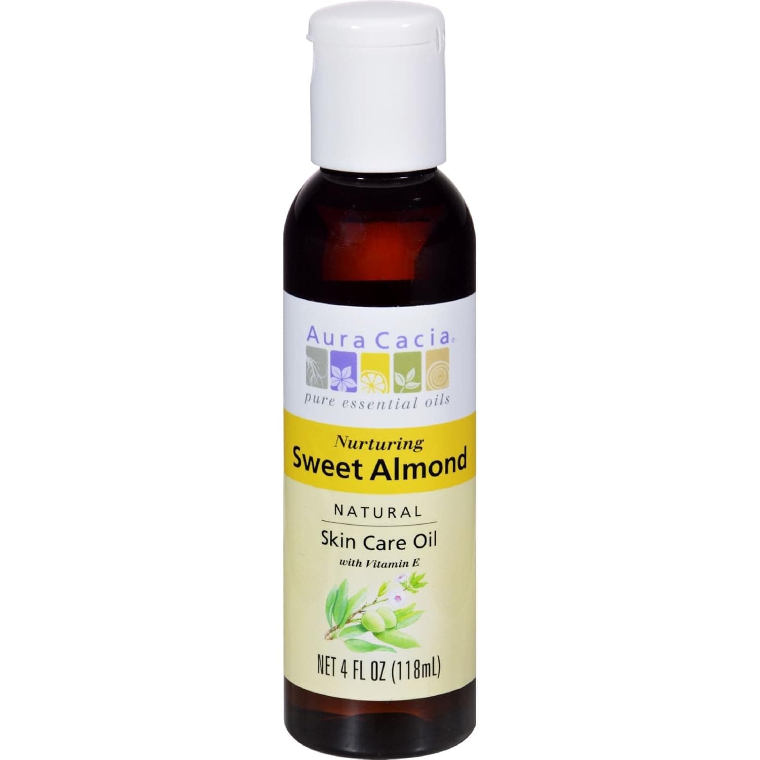 Aura Cacia Natural Skin Care Oil, Sweet Almond 4fl oz