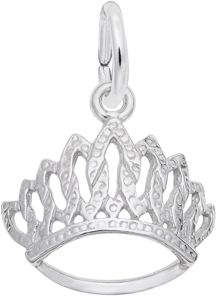 Sterling Silver Tiara Charm