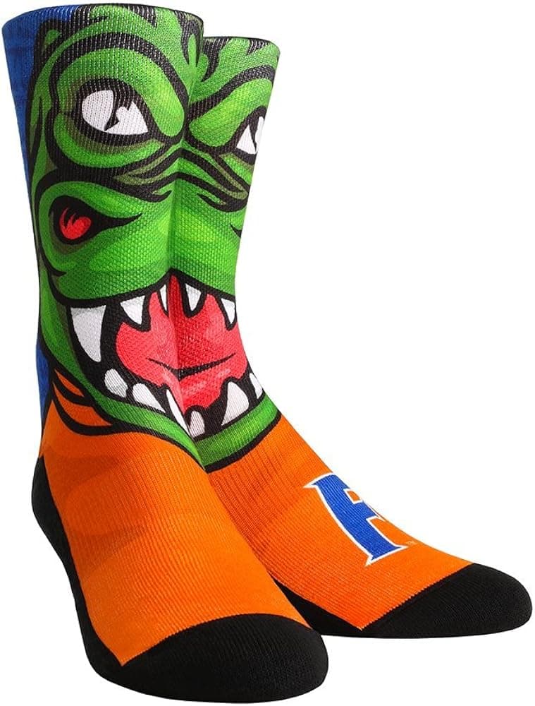 Rock'em Apparel University of Florida Gators Custom Athletic Crew Socks