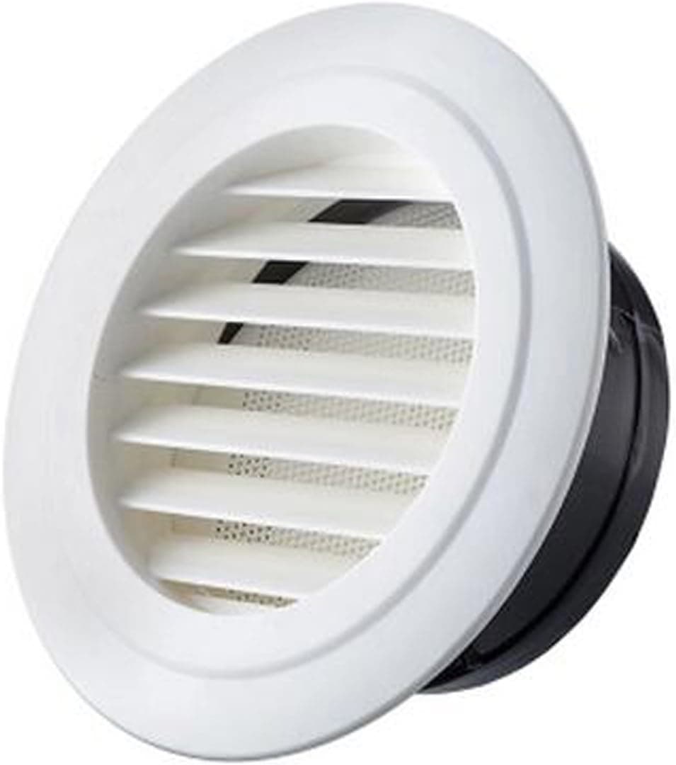 Air Vent Outlet Grille Wall Round Ventilation Cover Corner Air Diverter Decorative Grille Vent Return Register Easy Air Flow Fall Theme Cover for Walls and Ceilings, 75mm Mount Installation Diameter