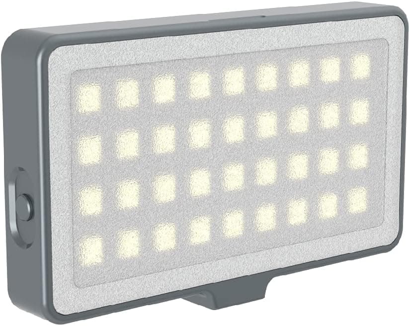 DigiPower #GoViral - InstaFame - Super Compact 50 LED Video Light (3.5W) Features 350 Lumens, 3-Level Adjustable Brightness Includes Phone & Camera Adapter, 3 Color Diffusers & Micro USB Cable (DP-VL50)
