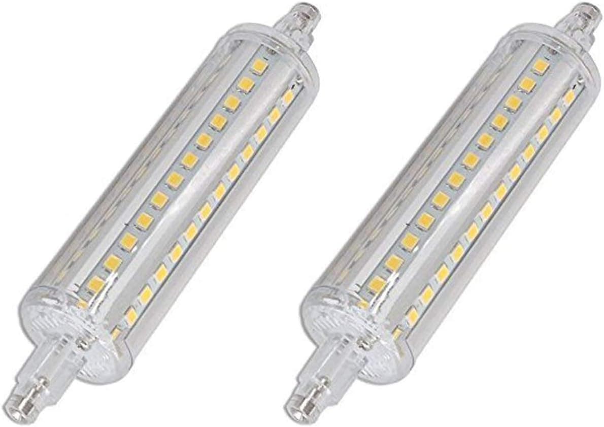 CTKcom 118mm 10W 3000k R7S LED Bulbs(2 Pack)- 120 Volts 100W Replacement Halogen Bulb,R7S Double Ended Flood Lights2 Pack