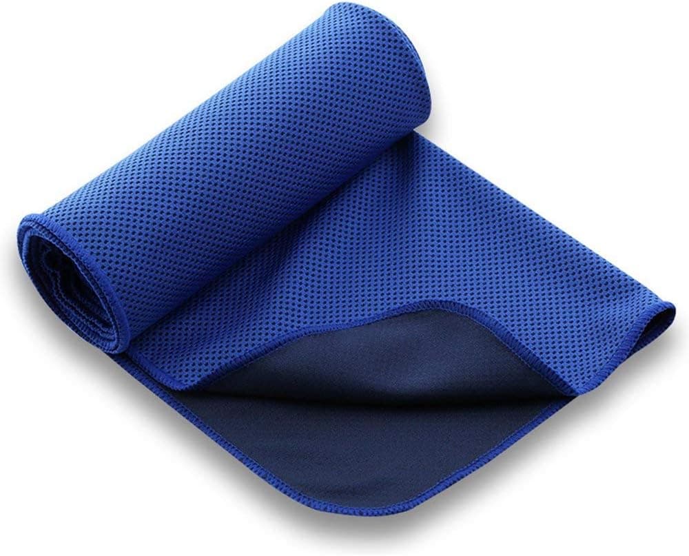 dilib 2 Pack Microfiber Towel Sets,Quick Dry Sports Travel Towel,Camping Towel - M&XL 2 Size,Super Absorbent&Lightweight,Fast Drying,Perfect for Camping,Gym,Beach,Swimming,Backpacking,Green
