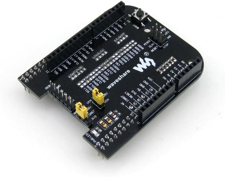 Waveshare Expansion Cape Kit for 512MB DDR3 4GB 1GHz ARM Cortex-A8 Beaglebone Black Rev. C Board Supports Arduino Compatible with UNO and Leonardo