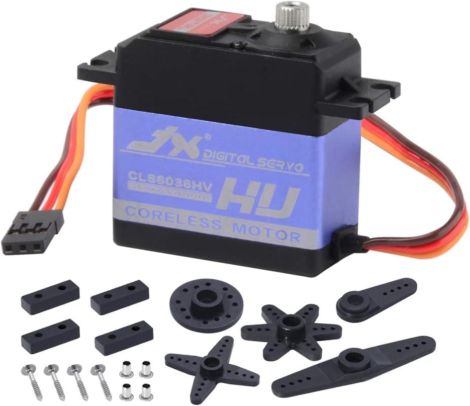 JX Servo CLS6036HV 27kg Coreless Metal Gear Digital Servo Motor for RC Car Boat Helicopter Robot Arm