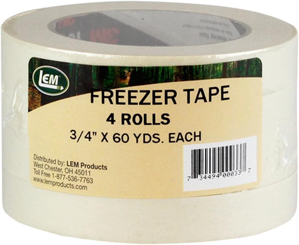 LEM Products W033-4 Pack Freezer Tape