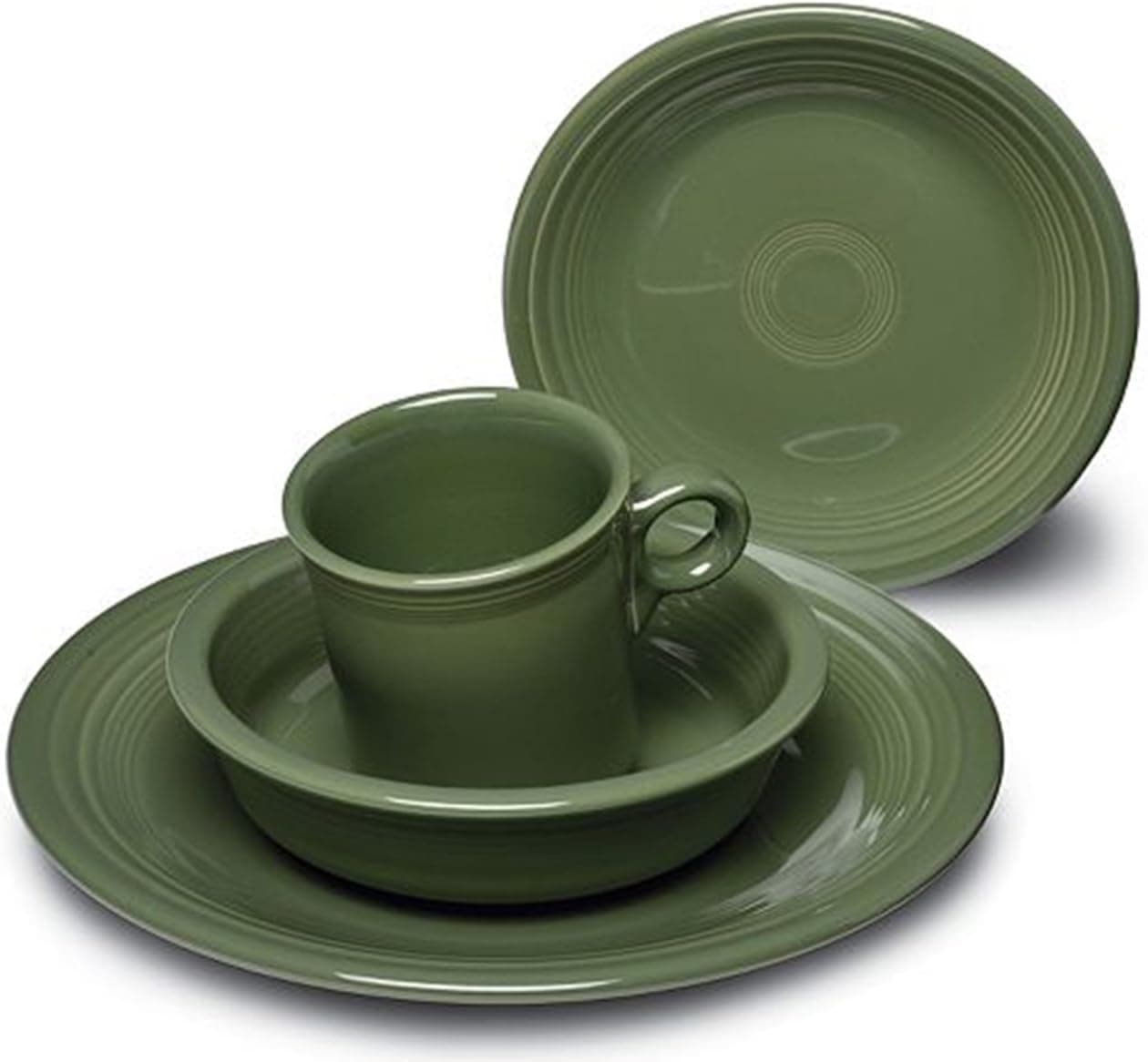 Fiesta 16-Piece Dinnerware Set | Sage