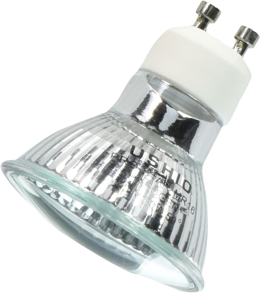 Ushio BC3018 1003303 - 50W Halogen Light Bulb - MR16 - Pro-Star - Wide Flood - Glass Face - 2,500 Life Hours - 120V