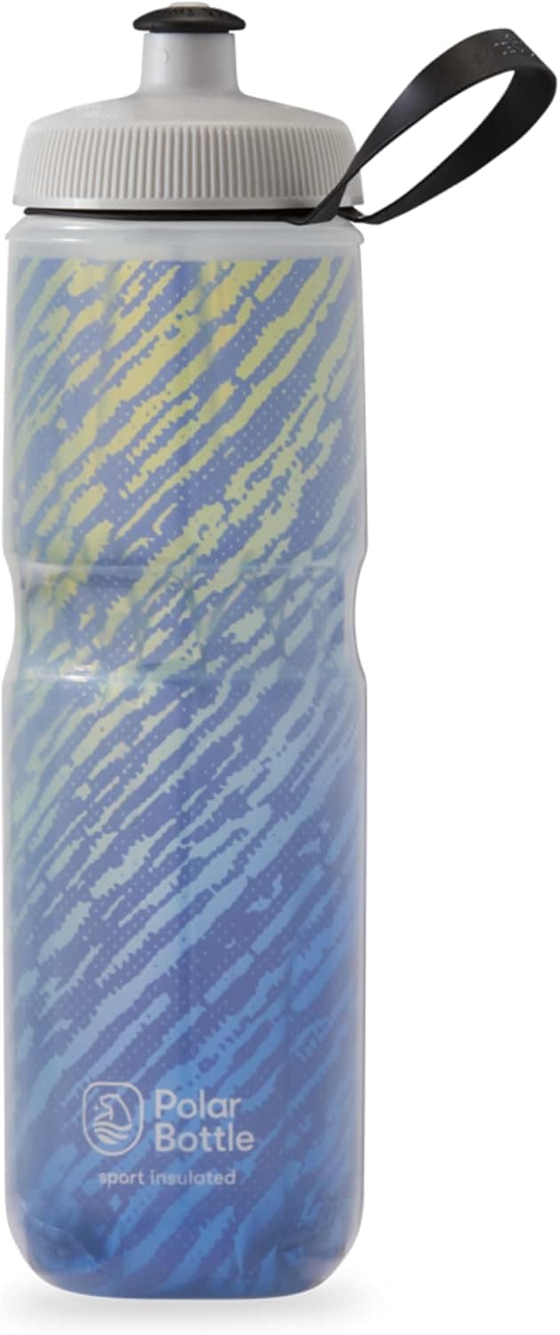Polar Bottle Sport Insulated Water Bottle - Leak Proof Water Bottles Keep Water Cooler 2X Longer Than a Regular Reusable Water Bottle -BPA-Free, Sport & Bike Squeeze Bottle with Handle
