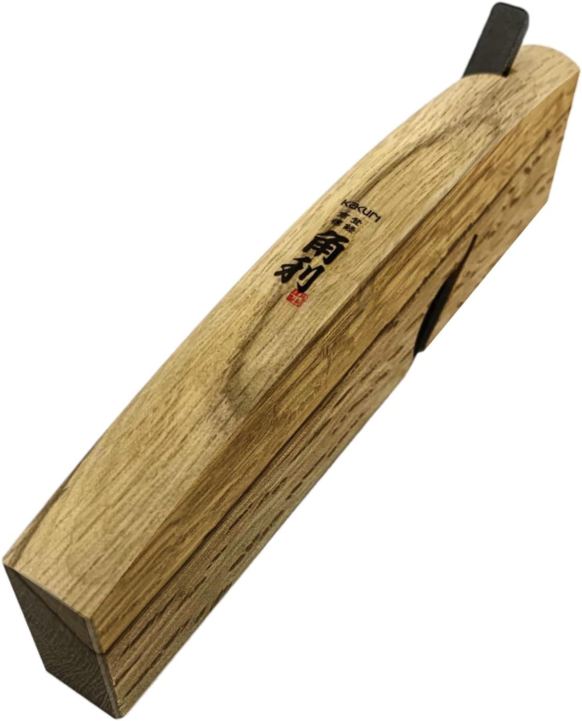 KAKURI Router Plane Handheld 18mm 45/64", Japanese Hand Plane KANNA Woodworking Groove Making Tool, Razor Japanese Steel Blade & Oak, Made in JAPAN