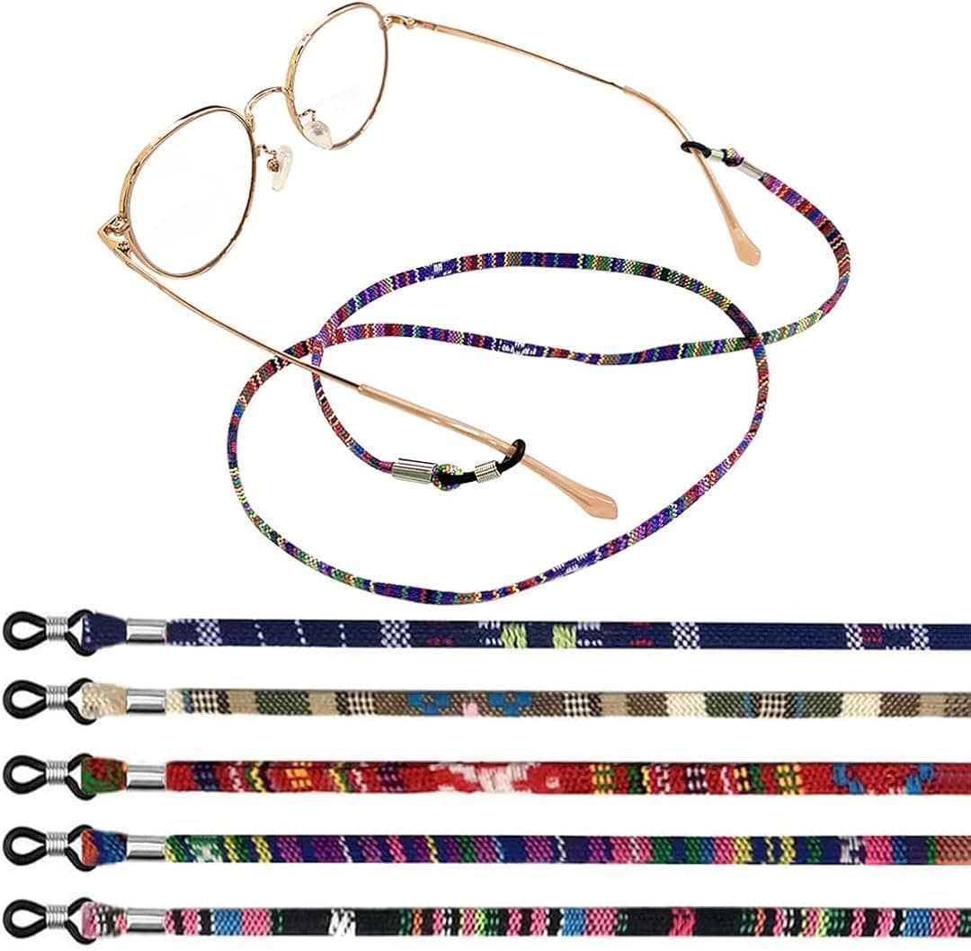 Festty Eye Glasses Strap, Anti-Slip Eye Glasses String Strap, Sunglass Retainer Holder Strap for Men and Women