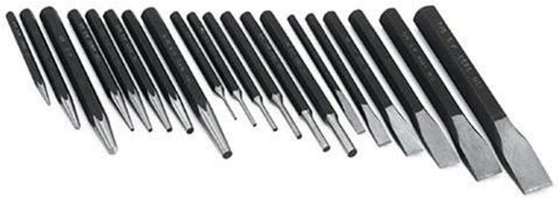 SK Hand Tools 6020 20-Piece Punch and Chisel Set