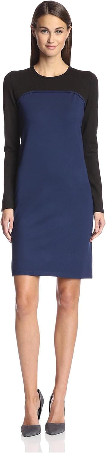SOCIETY NEW YORK Women's Seamed Colorblock Dress