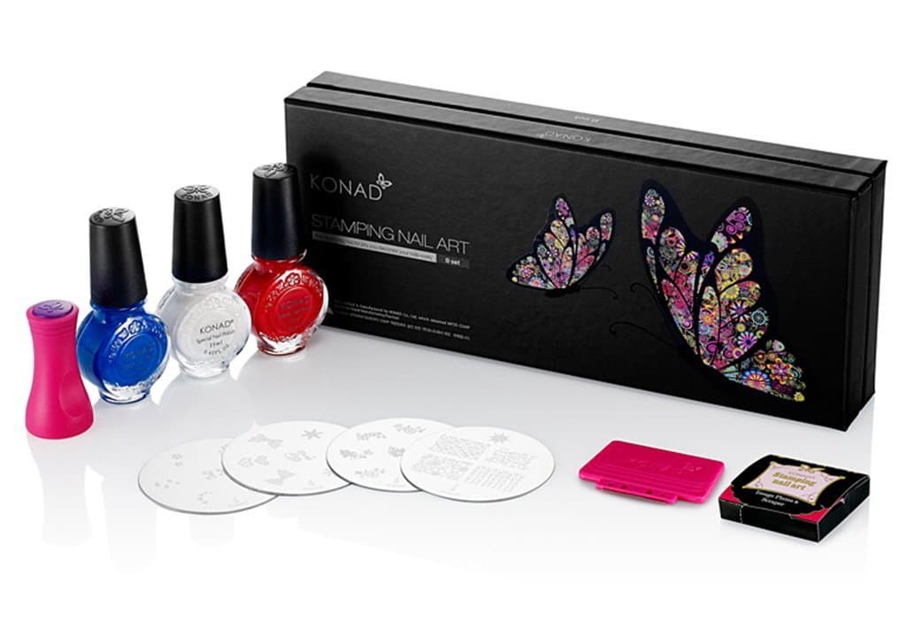 Konad Nail Art Stamping Starter Kit - B Set