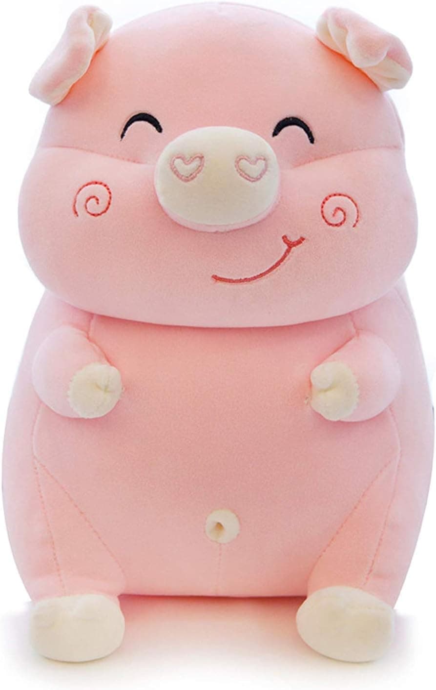 Lazada Pig Plush Kids Pillow Stuffed Animal Pig Toy Pink 14"
