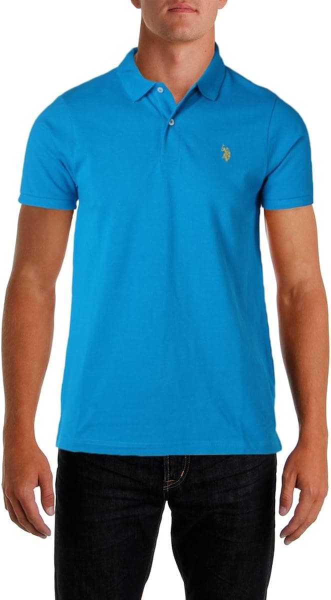 U.S. Polo Assn. Men's Solid Pique Shirt