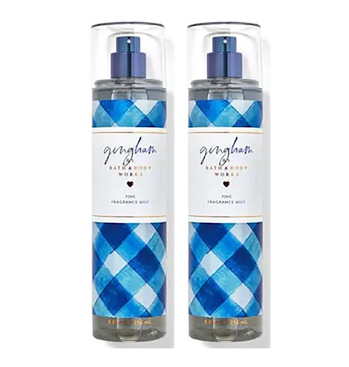 Bath and Body Works Fine Fragrance Mist - Value Pack Lot of 2 (Gingham)