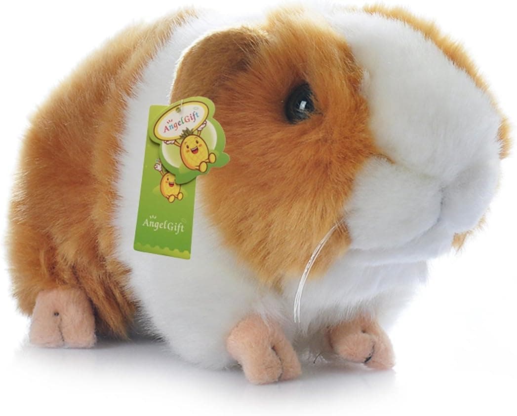 Cuddly Big Soft Toys Emulation Yellow Guinea Pigs Doll 7" Soft Baby Stuffed Animal Toy Valentine's Day Birthday Xmas Christmas Wedding Anniversary Presents Gifts