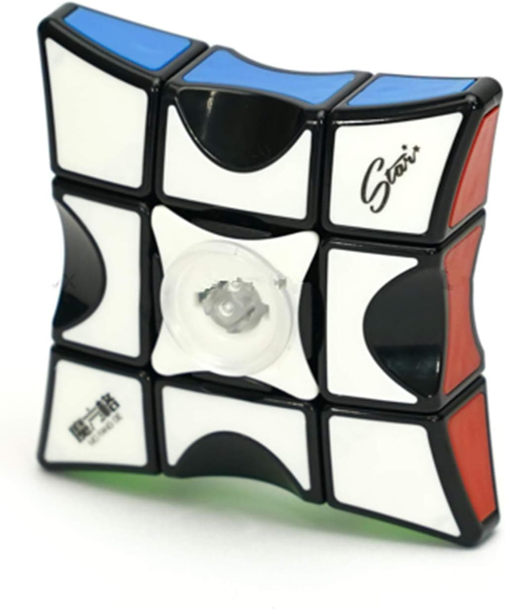 Cuberspeed 1x3x3 Spinner Speed Cube Puzzle (1x3x3 Spinner (Tiled))
