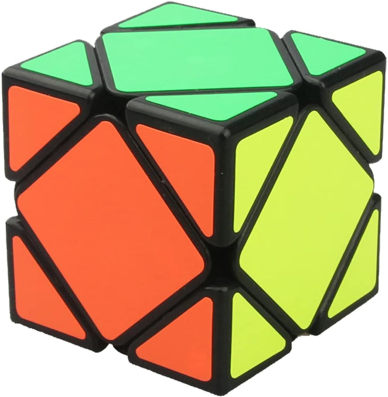 3x3 Speed Cube YJ Skewb Twisty 3x3x3 Speed Cube Magic Speed Cube Puzzles Black Sturdy and Smooth Speed Cube Puzzles Toy